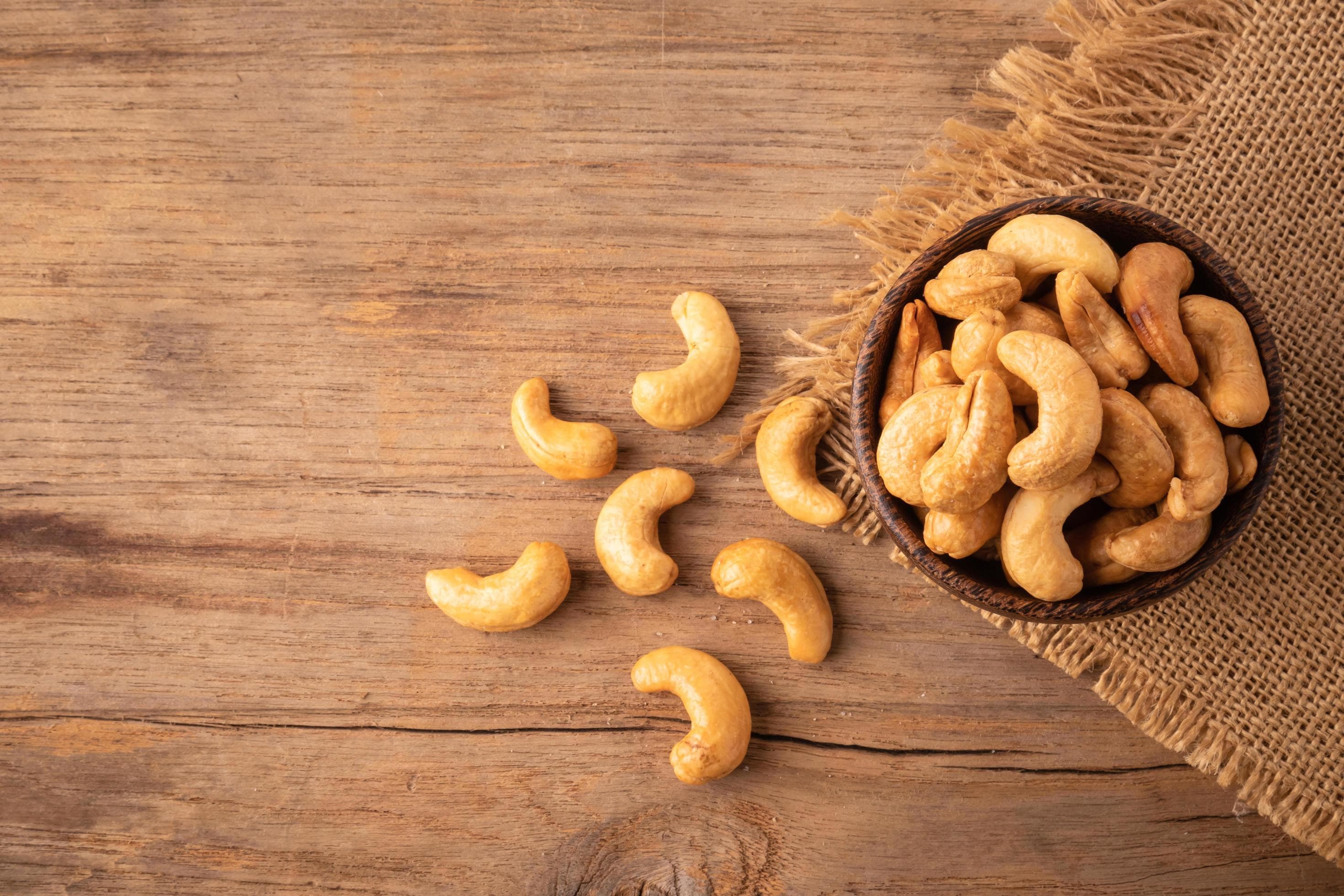 Premium cashew kernels and processing operations